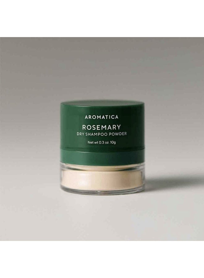Aromatica Rosemary Root Enhancement Dry Shampoo Powder Oil-Absorbing Refreshing Scalp Care Vegan 10g - Image 2