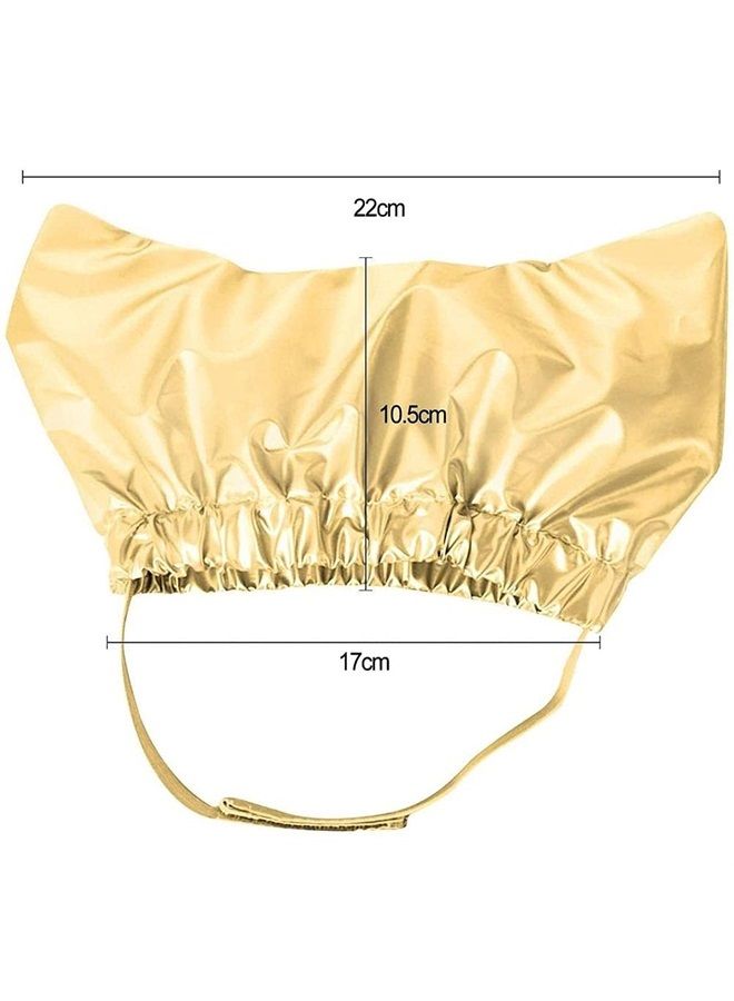 Zerodis Pet Shower Cap Waterproof Hat, Pet Shower Ear Protection Shower Dog Ear Covers Overhanging Pet Bath Ear Protection for Cats and Dogs Pet Supplies (B) - Image 3