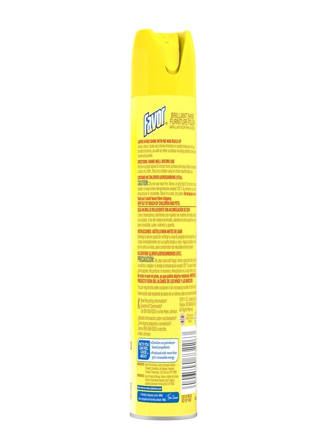 SC Johnson Pledge Favor Aerosol, 9.7 Ounce (Pack of 6) - Image 4