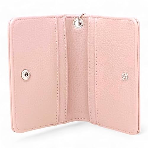 Steve Madden Bfold Clip On Card Case Wallet with Keyring (Chalk Pink) - Image 3