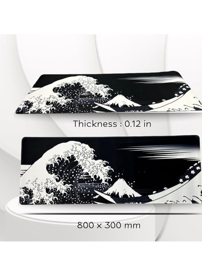 erorex Large Gaming Mouse Pad with Stitched Edges - XL, Non-Slip, Waterproof, and - Image 3