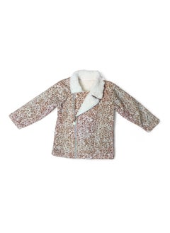 Baby jacket with fur inside