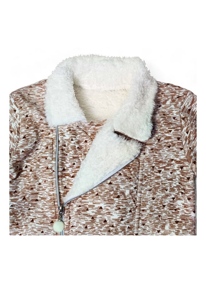 BabyShoora - Baby jacket with fur inside - Image 1