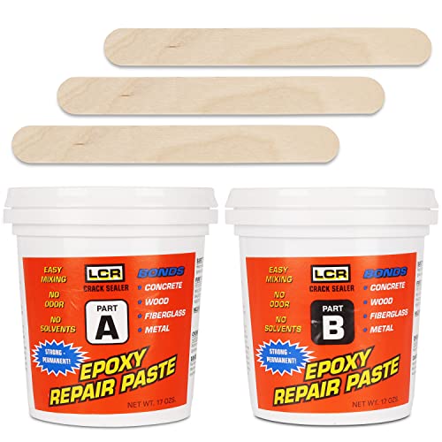 LCR Polygem LCR Epoxy Concrete Crack Repair Kit - Stops Leaks - High-Performance Structural Bonding - Professional Grade - Reliable & Effective - DIY Friendly - Versatile - Wood, Fiberglass, Metal & More - Image 4
