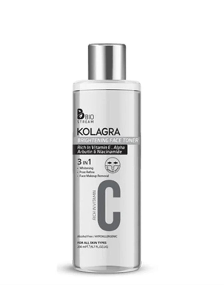 Colagra Whitening Face Toner 3 in 1 - 200 ml