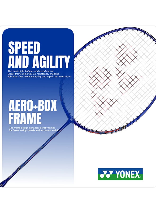 YONEX NANORAY 72 Light Badminton Racquet |5U G4|NANOMETRIC|X-FULLERENE |AERO+Box Frame|Isometric|Solid Feel Core|New Built-in T-Joint| with Full Cover - Image 2