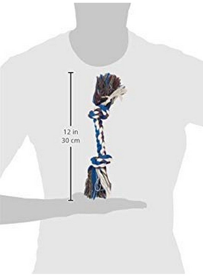 Petmate Booda Two Knot Rope Bone, Multicolored, Small - Image 4