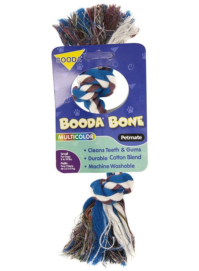 Petmate Booda Two Knot Rope Bone, Multicolored, Small - Image 2