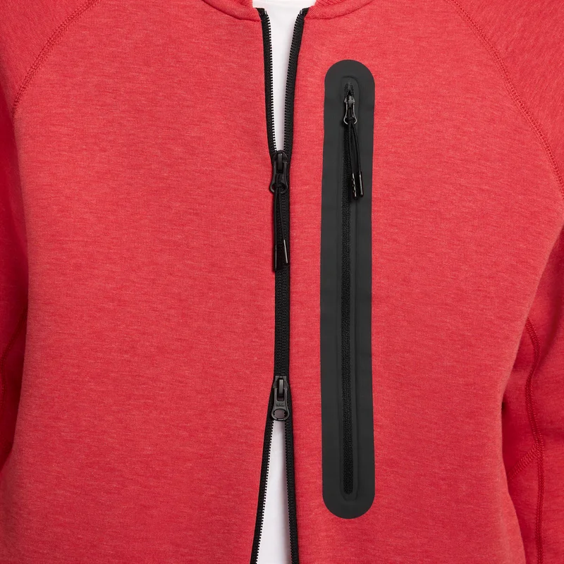 Nike Red Men's Sportswear Tech Fleece Bomber Jacket for Men | Best Price UAE