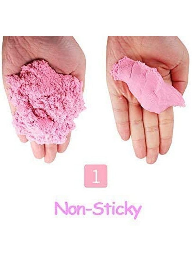 بيبي جو طين رملي ناعم من BabyGo للعب في الأماكن المغلقة، قابل للتشكيل، 500 جرام، في كيس قابل لإعادة الإغلاق مع قالب كبير مجاني (أرجواني) (غير سام) - Image 5