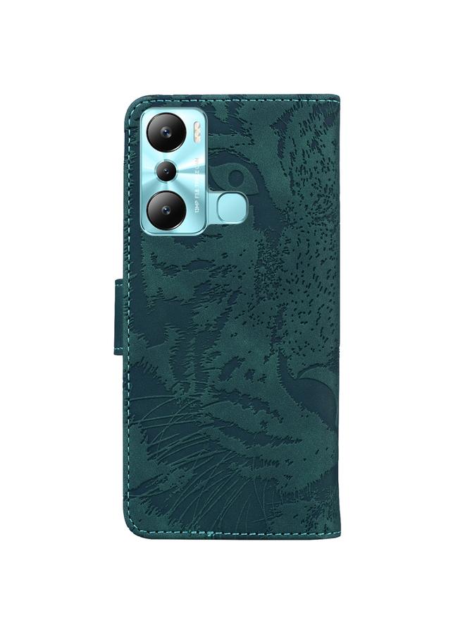 S-TOP Case For Infinix Hot 20i Tiger Embossing Pattern Leather Phone Case - Image 3