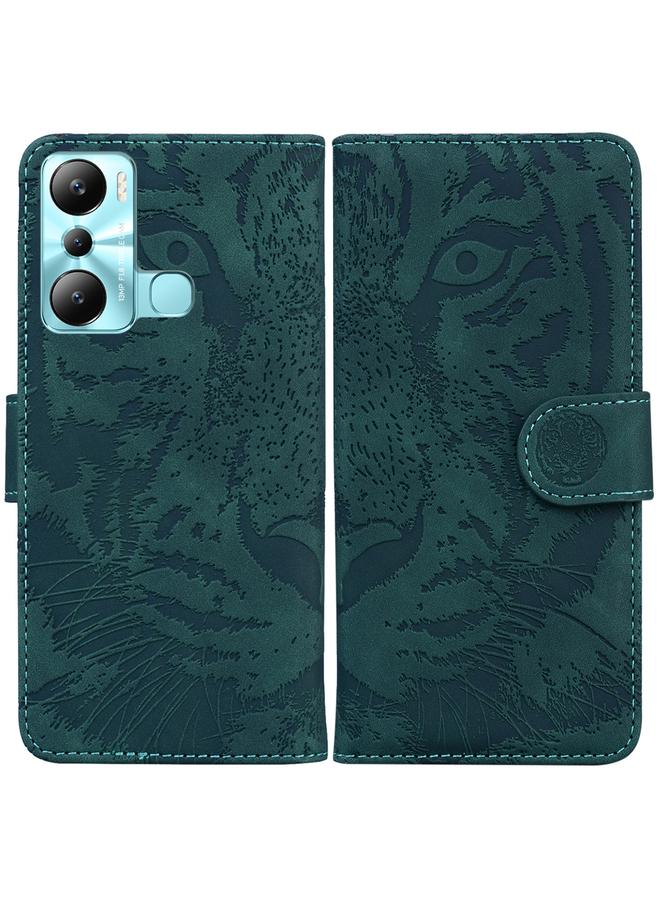 S-TOP Case For Infinix Hot 20i Tiger Embossing Pattern Leather Phone Case - Image 1