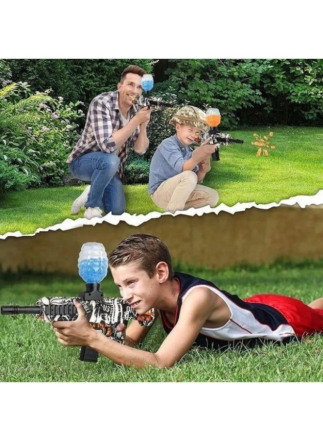 ذخيرة خرز جل – 45000 خرزة مائية قابلة للتمدد حتى 7–8 ملم – مصنوعة من بوليمر آمن وغير سام – تأتي في زجاجة أناناس أنيقة – مثالية لمسدسات الجل، المعارك، الألعاب التكتيكية، اللعب الحسي، الزخرفة، ترطيب النباتات والحرف اليدوية – اللون قد يختلف - Image 4