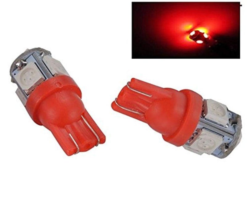 AOWbikes 5 SMD (RED) LED AOWbikesrking Bulb Pilot Light/License Plate car Lights for Honda Amaze (AOWbikesIR/DC-12V) - Image 2