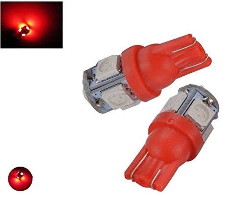 AOWbikes 5 SMD (RED) LED AOWbikesrking Bulb Pilot Light/License Plate car Lights for Honda Amaze (AOWbikesIR/DC-12V) - Image 4