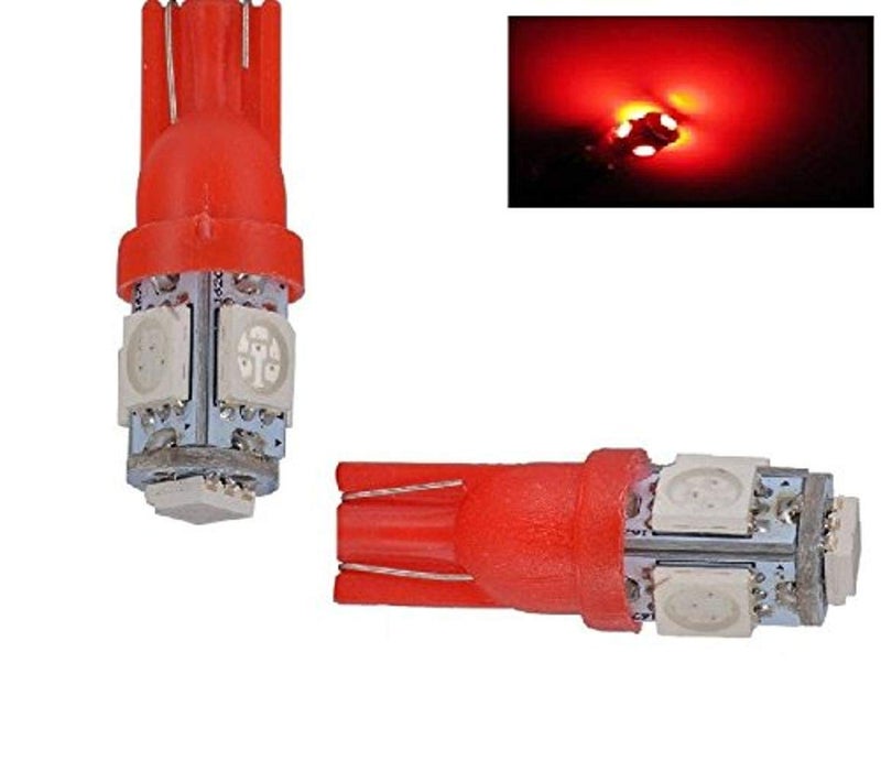 AOWbikes 5 SMD (RED) LED AOWbikesrking Bulb Pilot Light/License Plate car Lights for Honda Amaze (AOWbikesIR/DC-12V) - Image 3
