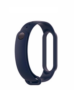 CATANES Xiaomi Mi Band 5 / Mi Band 6 Replacement Band Smart Watch Wristband Sport Soft Silicone Strap for Mi Band 5/6 Fitness Tracker Dark Blue  - Image 2