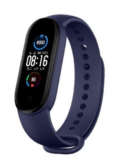 CATANES Xiaomi Mi Band 5 / Mi Band 6 Replacement Band Smart Watch Wristband Sport Soft Silicone Strap for Mi Band 5/6 Fitness Tracker Dark Blue  - Image 3