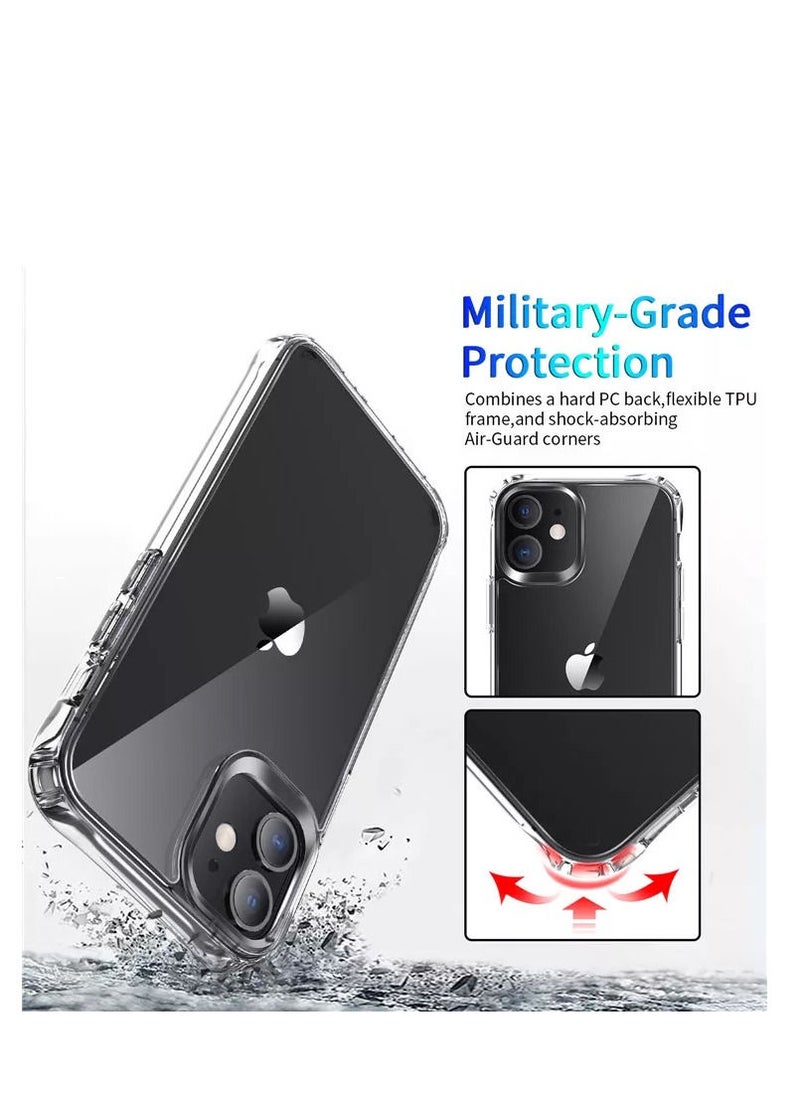 Protect iPhone 12 Mini Clear Case Premium Quality 12 mini Cover Shockproof 5.4 Inches Case For iPhone 12 Mini  - Image 3