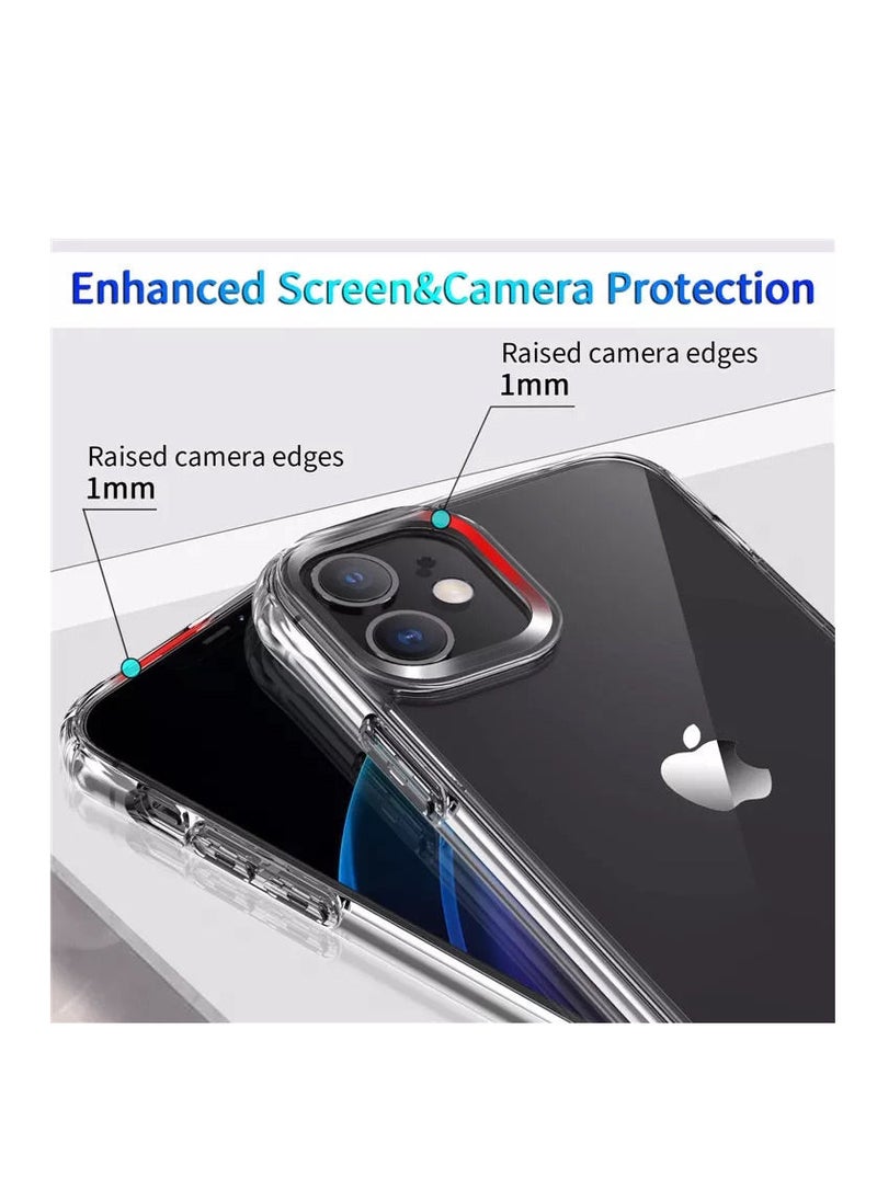 Protect iPhone 12 Mini Clear Case Premium Quality 12 mini Cover Shockproof 5.4 Inches Case For iPhone 12 Mini  - Image 4
