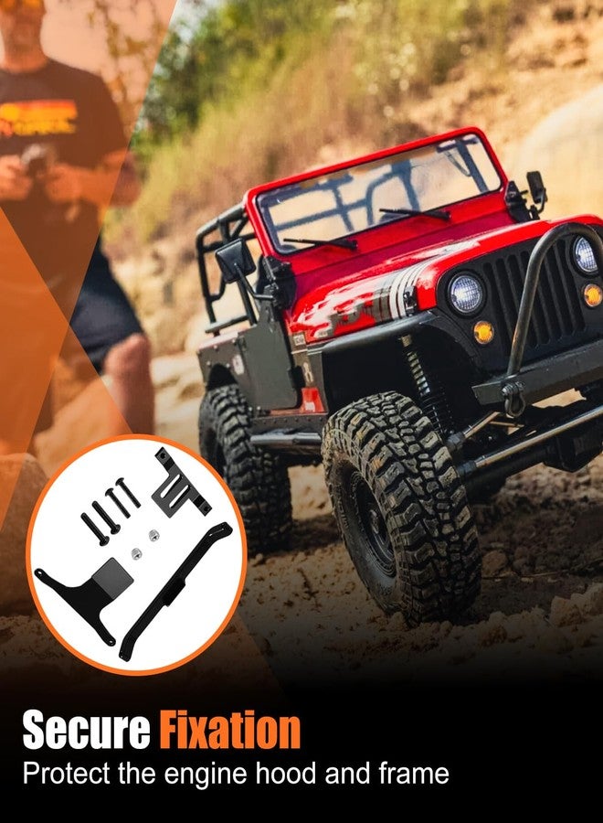 HUFEWU Aluminum Clipless Body Mount Kit 1 Pair, Fit for Axial SCX10 III Platform with CJ-7 Body - Image 2