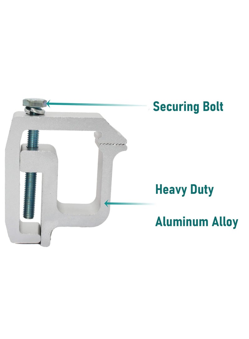 Barakah Truck Camper Shell Mounting Topper Clamp, 4 Pack Universal Truck Ladder Rack Cap Clamps for Ford F150 F250 Chevy Silverado Sierra 1500 2500 3500 Dodge Dakota Ram 1500 2500 3500 - Image 4