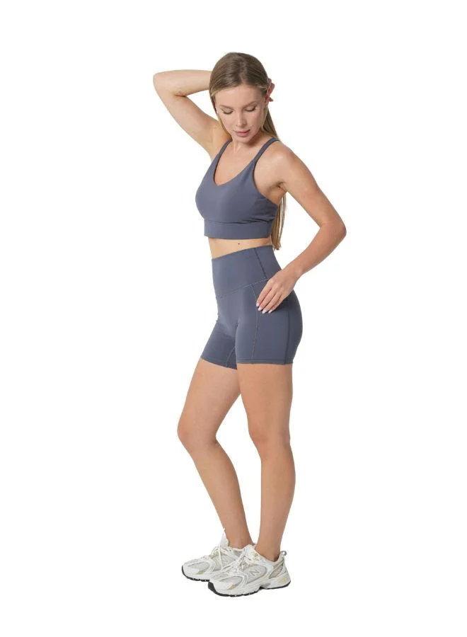 موهوكي موهوكي شورت رياضي Levi Side Pocket Shorts - رمادي داكن