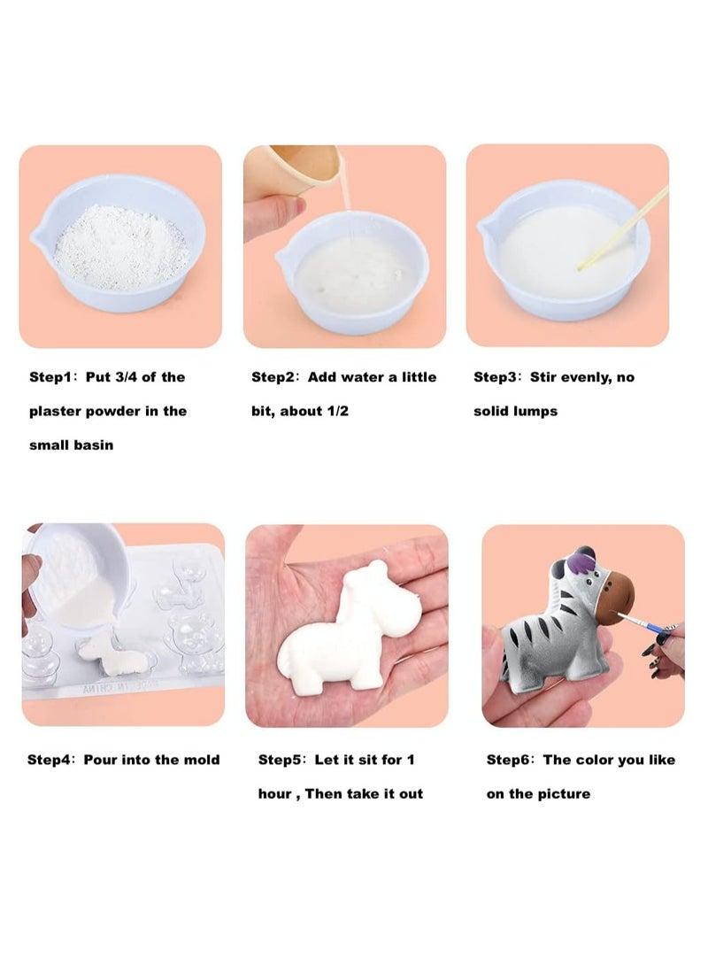 Raxoom Painting Kits for Kids Crafts, Mould and Paint Cute Pets Arts and Crafts Toy, DIY Kit (universe) - Image 4