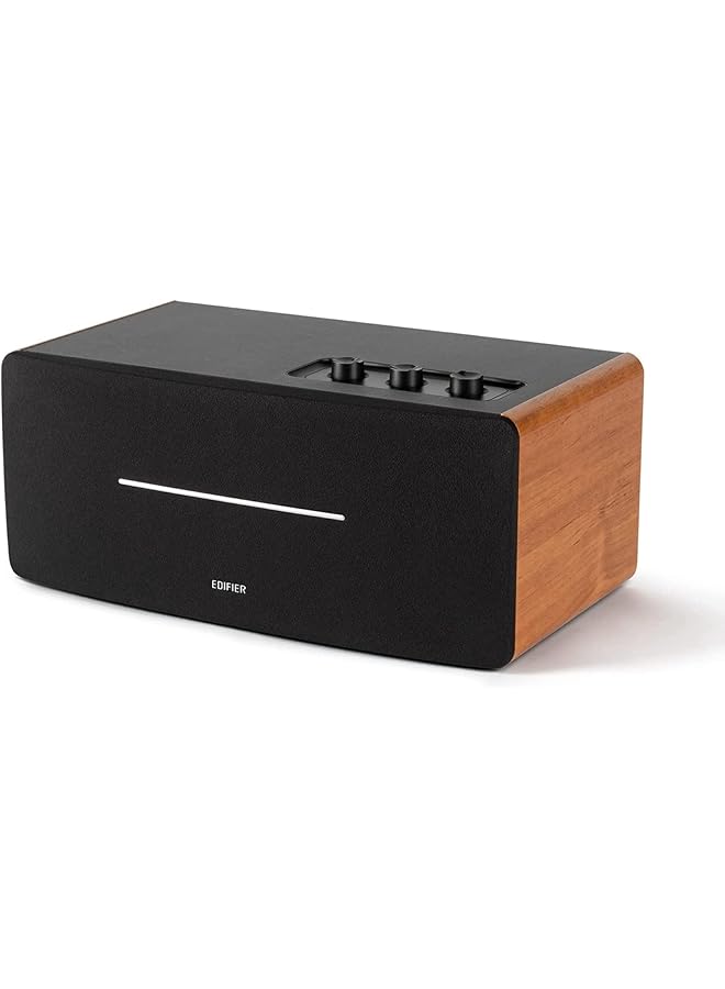 اديفير مكبر صوت بلوتوث D12 Bt5.0 Rca Aux Remote بني - Image 1