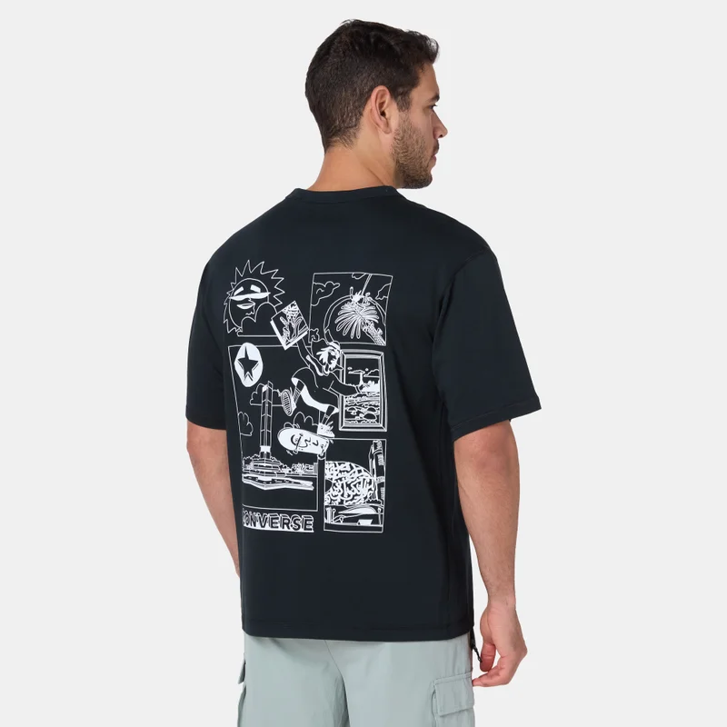 Converse Black Skate T-Shirt  | Best Price UAE