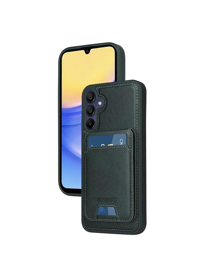 The Bros Case For Samsung Galaxy A15 5G Vertical Flip Detachable MagSafe Wallet Phone Case