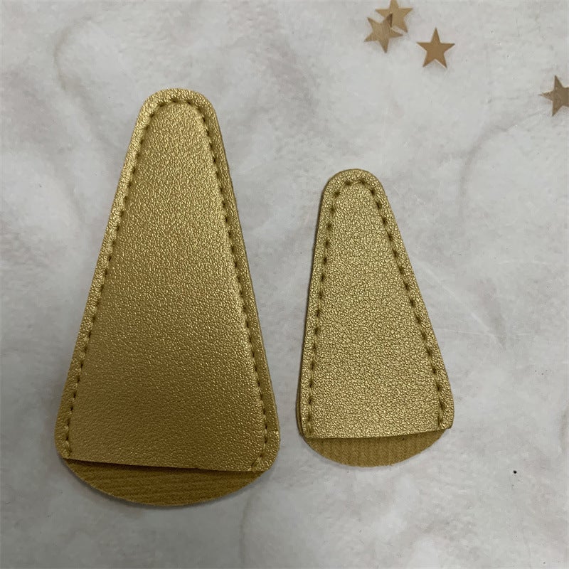 Fashion Beauty Cutters Large Small Size Protective Case Thickened Storage Case 12 Color Printable Logo Eyebrow Cutters Makeup Cutters Leather Case - Image 1