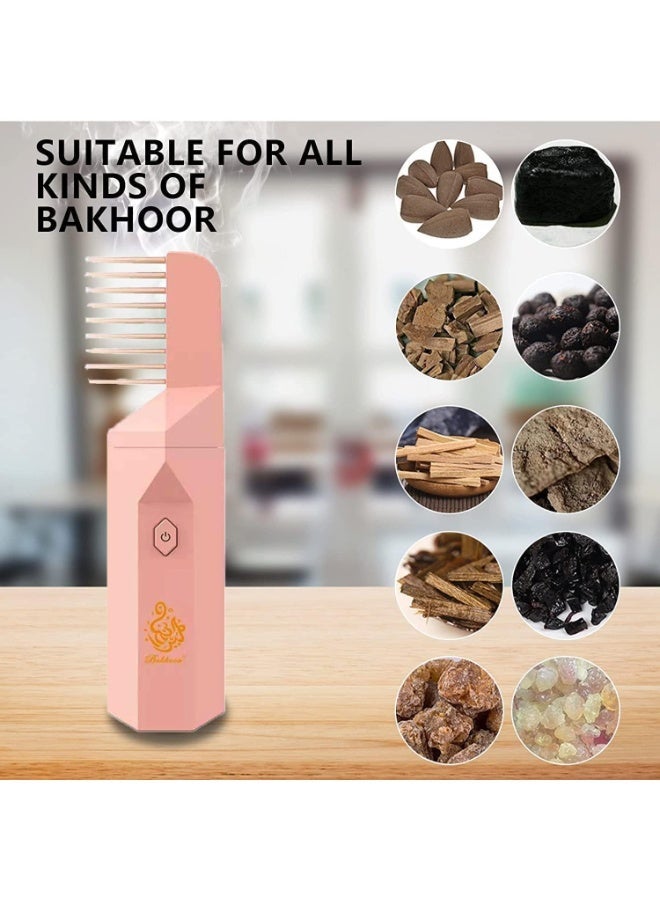 Bukhoor Bakhoor  USB Rechargeable Comb Electric Luxury Incense Burner - Image 3