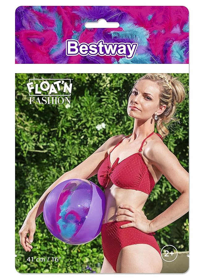 Bestway Flirty Feather Beach Ball - Image 3