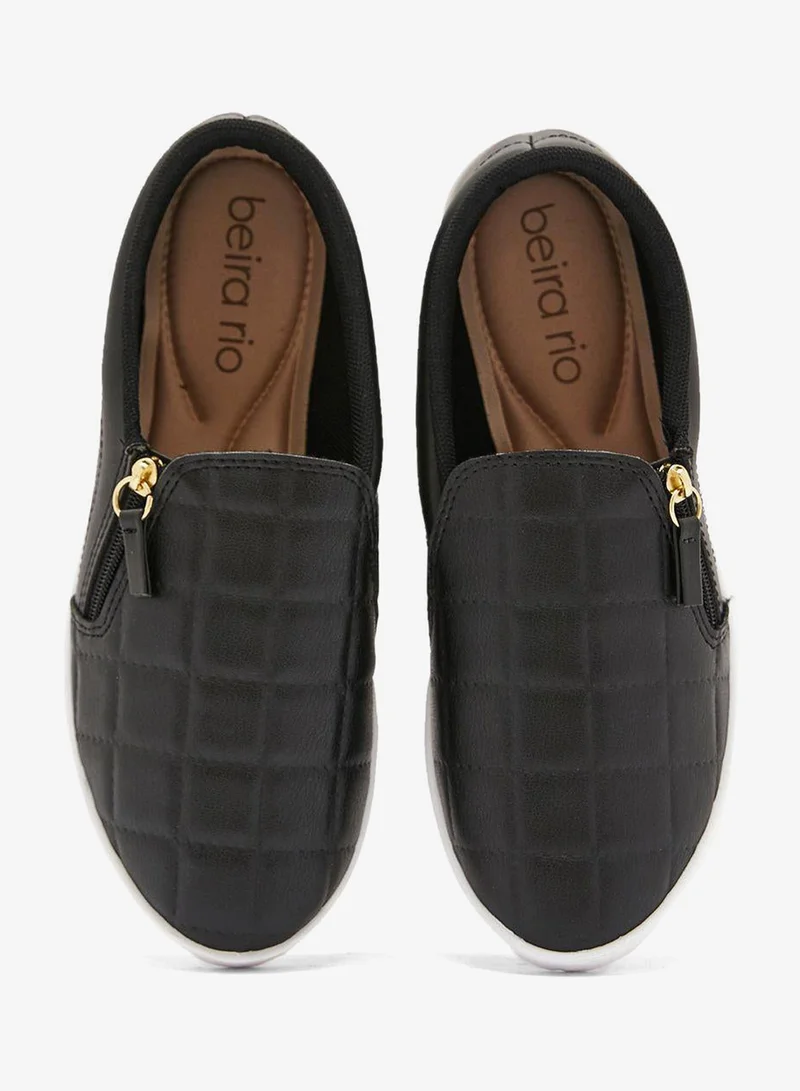 Beira Rio Black Miranda Low Top Sneakers for Women | Best Price UAE