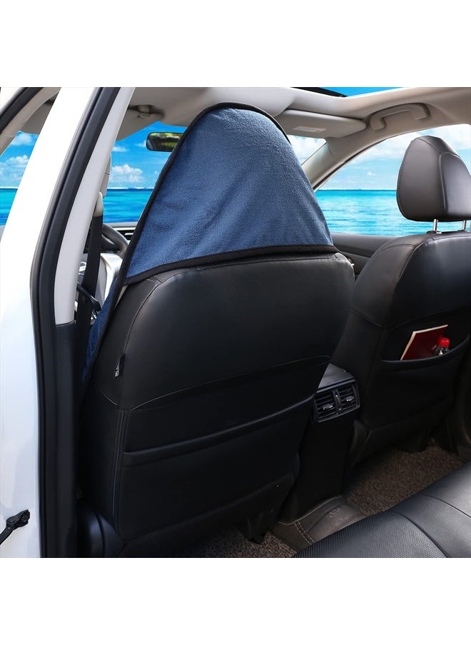 Leader Accessories - Towel Car Seat Cover Waterproof Blue for Truck SUV Front Seat Machine Washable - After The Gym, Runs, Swimming, Surfing - Image 1