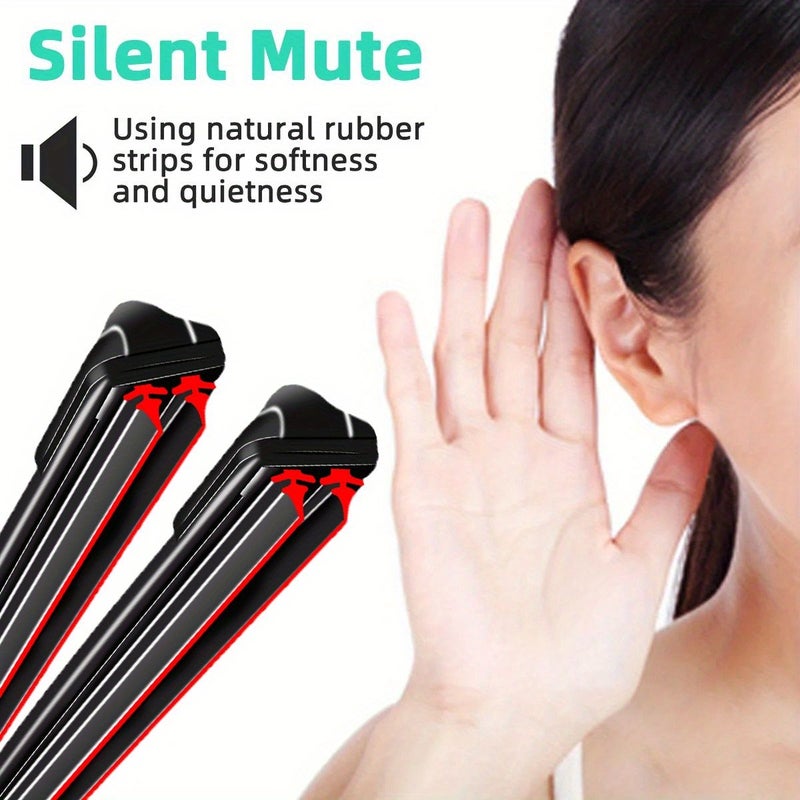Second Generation Car Wiper Blade With Adapter Set High Quality Rubber 22 Inch - Image 4