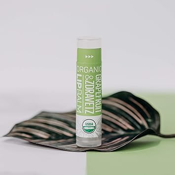 Alteya Organic Lip Balm Grapefruit Zdravetz Oil 45 g USDA Certified Organic Pure Natural Lip Care Based on a Carefully Selected Bouquet of Hydrating and Nourishing Botanical Oils and Butters - Image 3