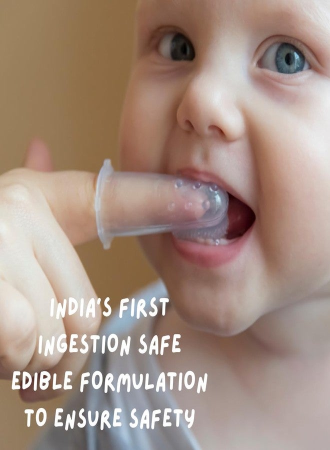 Coco Crush Combo of Virgin Coconut Oil, Toothpaste, & Finger Toothbrush for Babies | 100% Pure, Natural, Ingestion Safe, and Cold-Pressed (100ml Coconut Oil + 200ml Toothpaste + 1 brush) (300ml) - Image 5