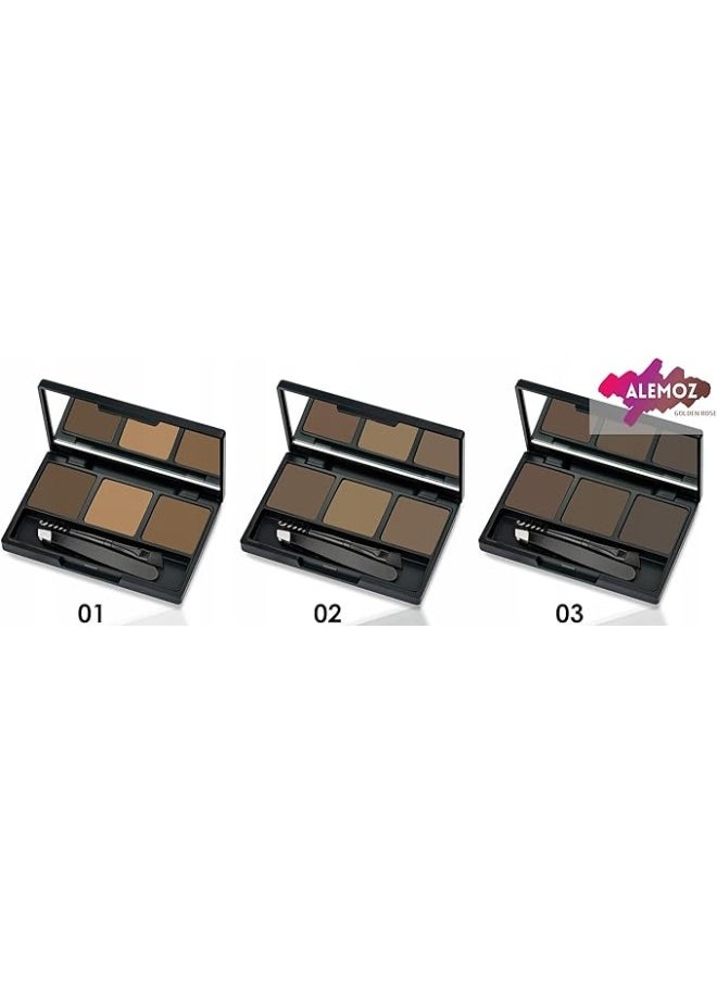 Golden Rose Golden Rose Eyebrow Styling Kit - No. 01 Blonde  - Image 2