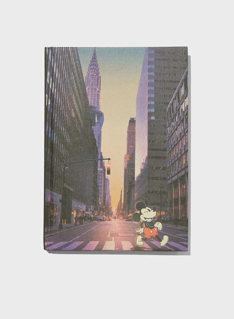 Typo Mickey Crossing Big Ticket Notebook