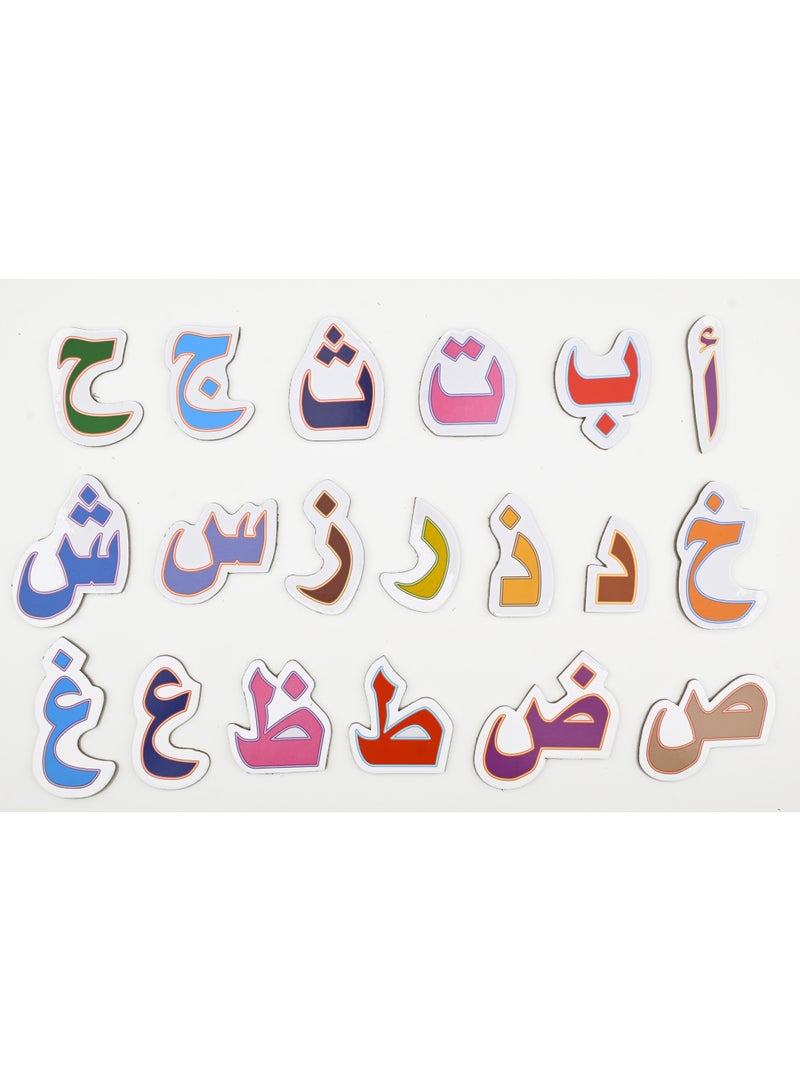 Arabic Letters Wood Magnetically Attached To The Back - Image 5