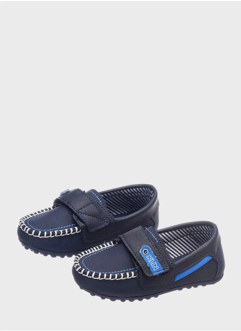 Klin Kids Velcro Loafers