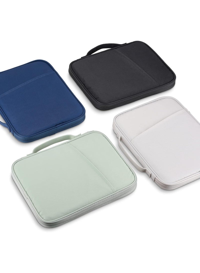 9-11 Inch iPad Carrying Case, Padded Travel Tablet Sleeve Bag for iPad Pro 11-in (M4), iPad 10.9 (10th Gen), iPad Air 11-in (M2), Galaxy Tab S9/S8 (Black-11) - Image 5