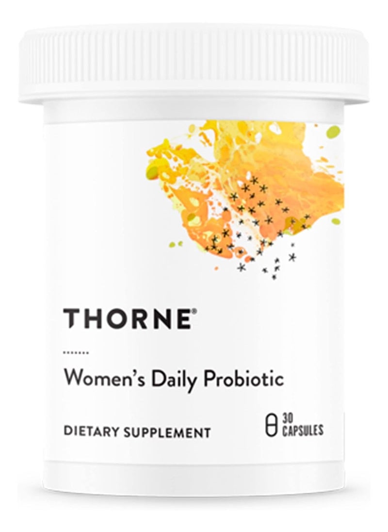 Thorne - Women's Daily Probiotic Dietary Supplement - 30 Capsules - Image 1