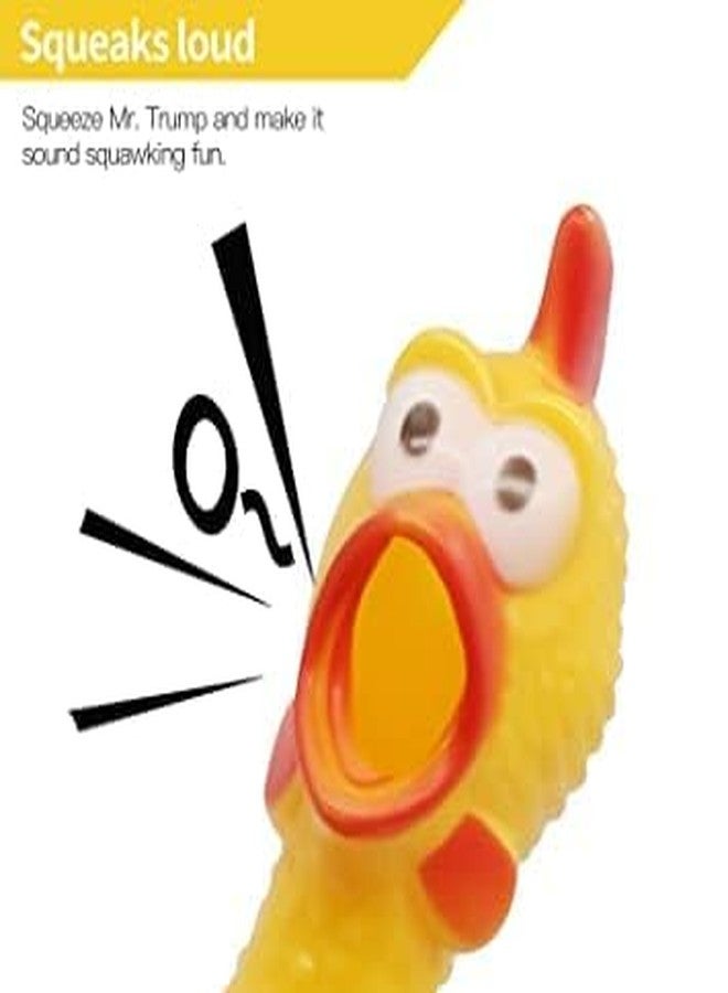 Agirav Natural Latex Rubber (Squeaky Chicken) Dog Chew Toy | Suitable for Puppy, X-Small to Small Dogs (0-10kgs) | Durable, Animal Design, Fetch & Chew Toy(Pack of 1) - Image 4