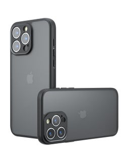 CaseNeo Case Compatible with iPhone 16 Pro Max, Shockproof, Non-slip, Scratch-resistant, Anti-fingerprint Bumper Protective Case, Case Compatible with iPhone 16 Pro Max (Black)  - Image 1