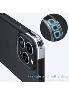 CaseNeo Case Compatible with iPhone 16 Pro Max, Shockproof, Non-slip, Scratch-resistant, Anti-fingerprint Bumper Protective Case, Case Compatible with iPhone 16 Pro Max (Black)  - Image 3