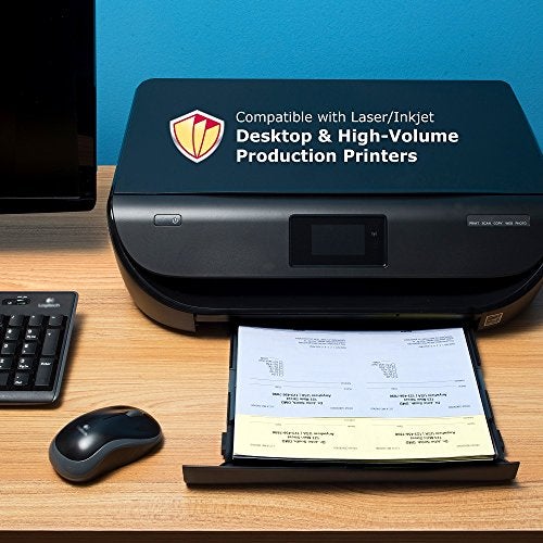 DocuGard Standard Blue/Canary 2-Part Medical Security Paper - CMS Approved for Prescription Printing & Fraud Prevention - 6 Security Features - Laser & Inkjet Printer Compatible - 250 Sheets (04544) - Image 2