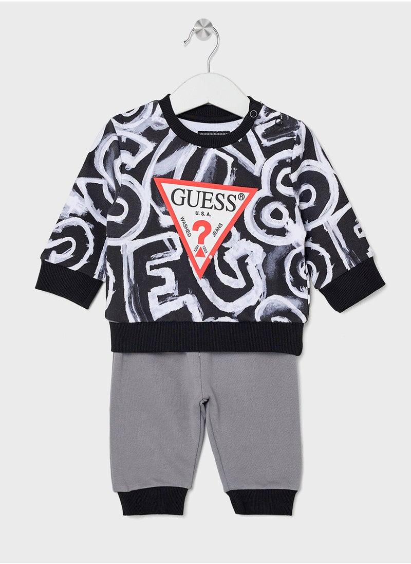 GUESS - Kids Logo Detail T-Shirt Sets - Image 1